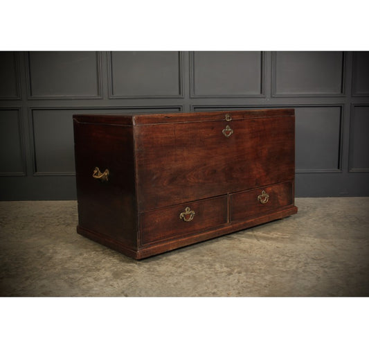 18th Century Rare Mahogany Mule Chest