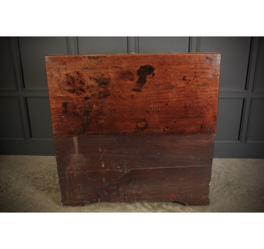 18th Century Rare Mahogany Mule Chest