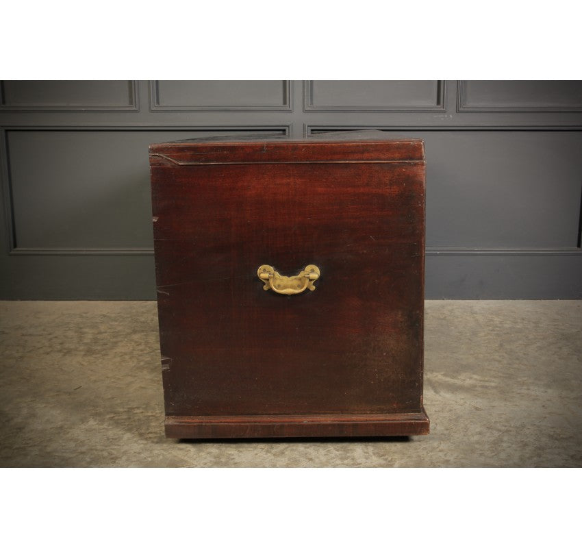 18th Century Rare Mahogany Mule Chest