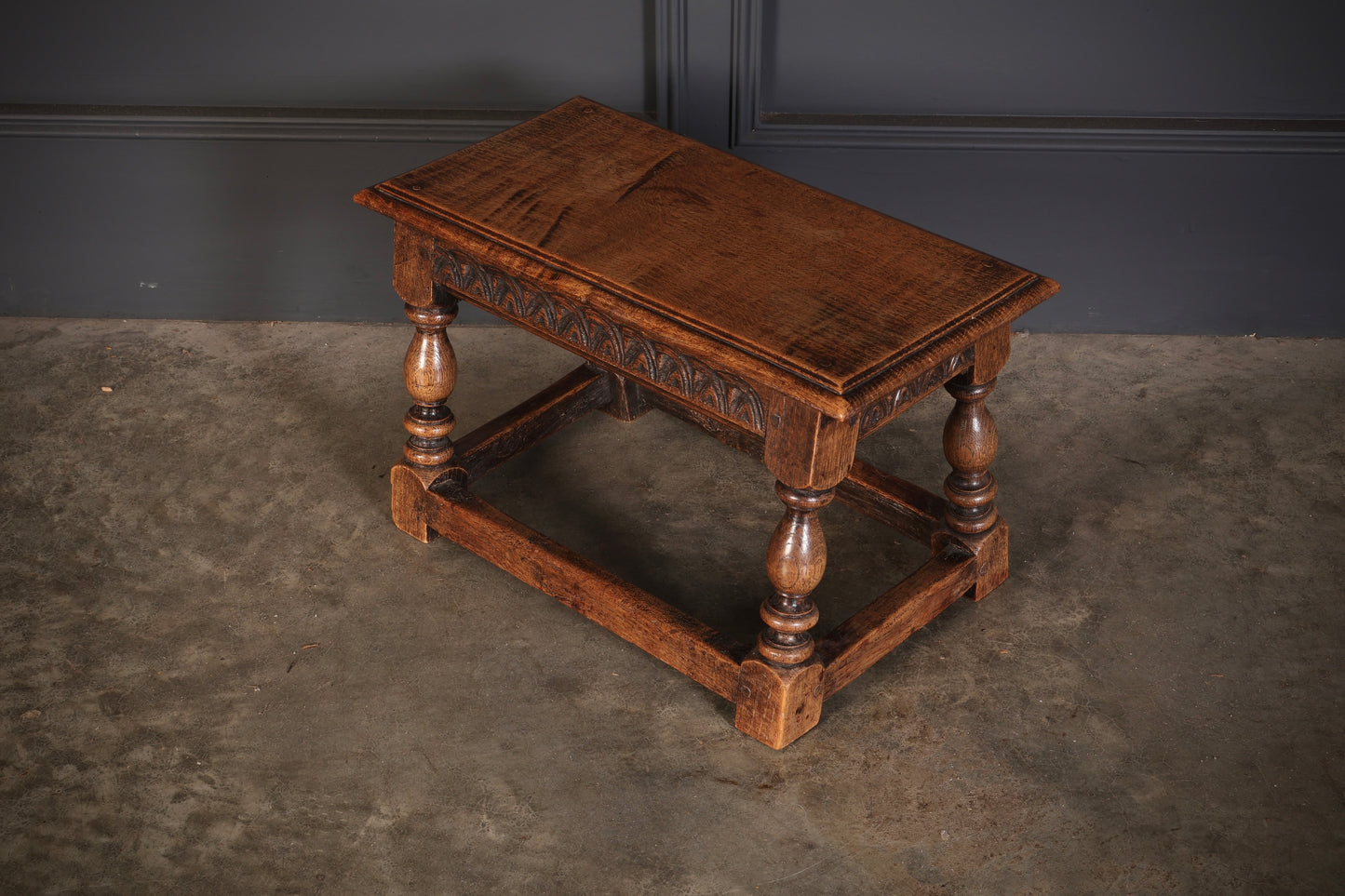 19th Century Oak Joint Stool