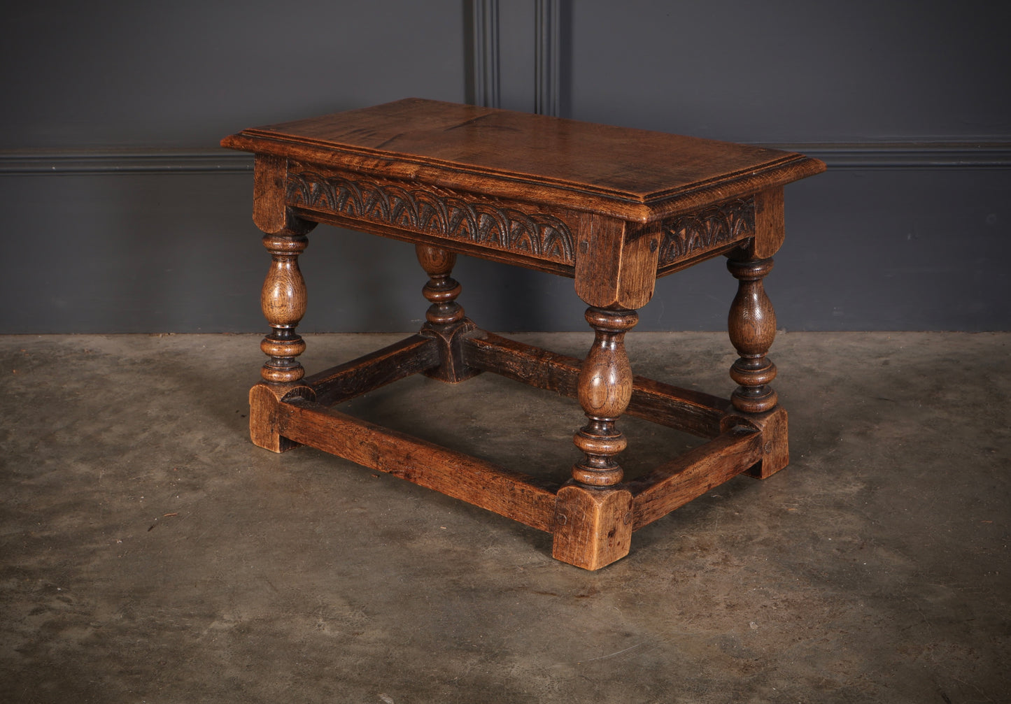 19th Century Oak Joint Stool