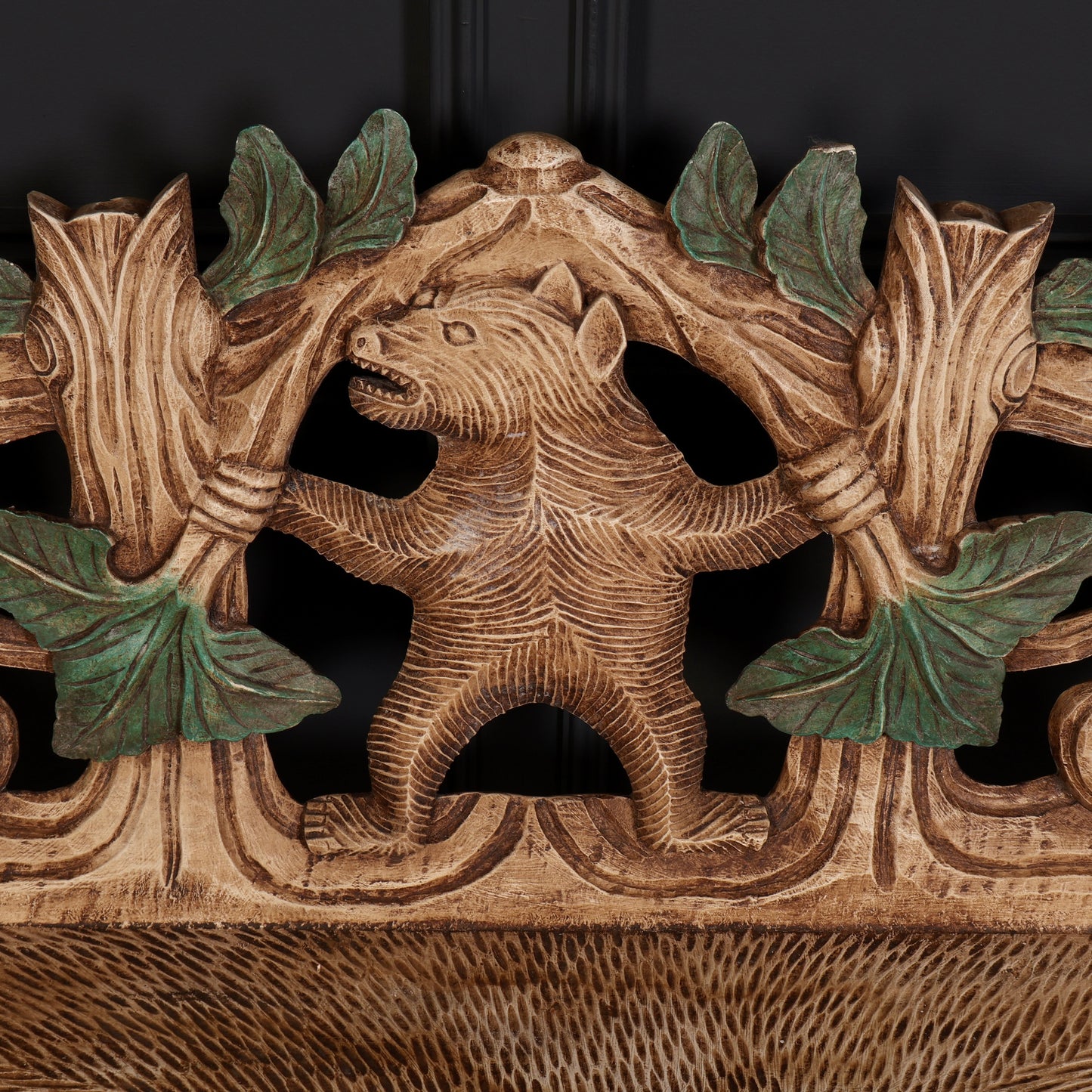 Black Forest Bear Two-Seat Bench