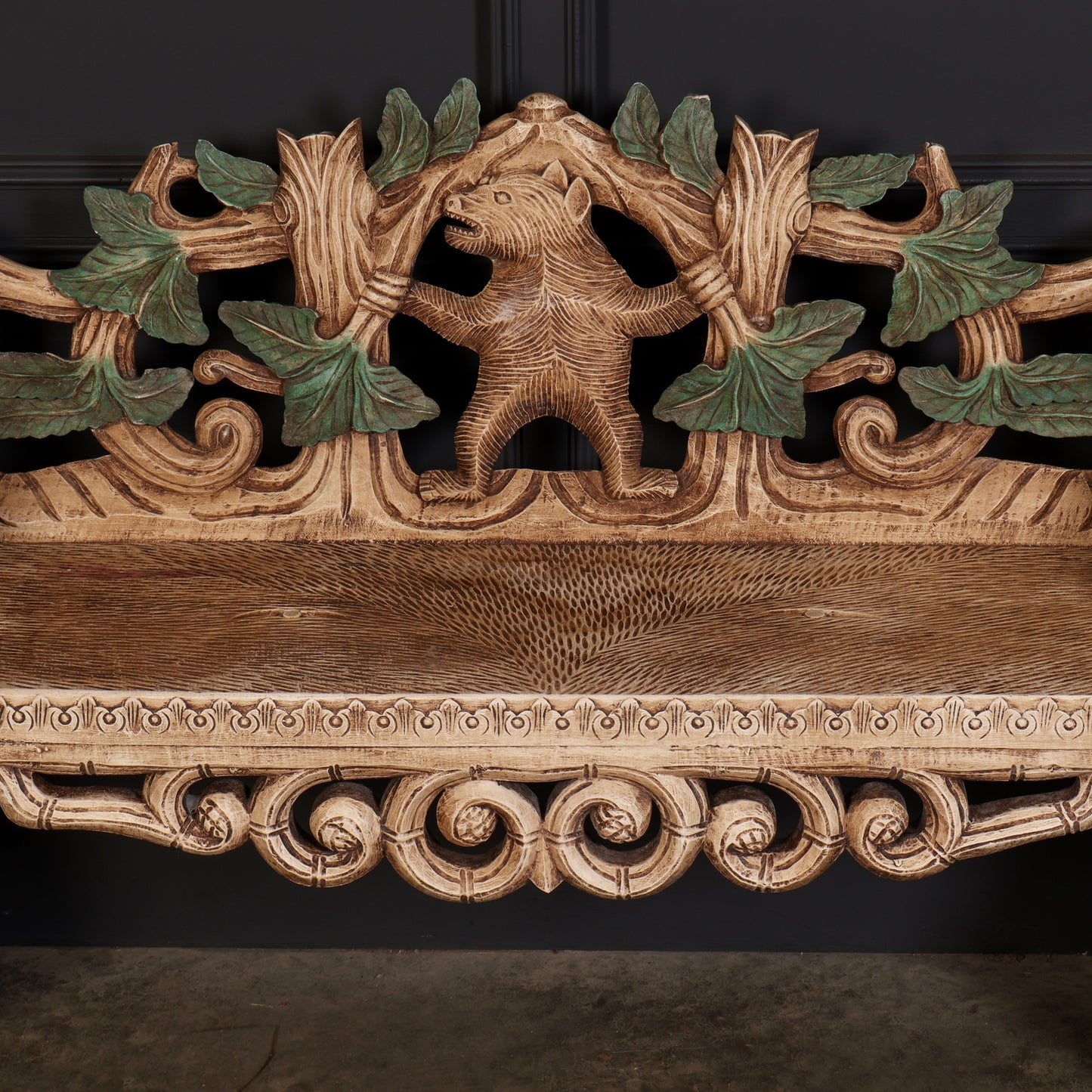 Black Forest Bear Two-Seat Bench