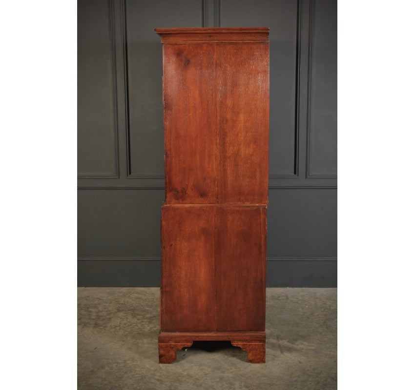 Early 18th Century Walnut Tallboy Chest On Chest