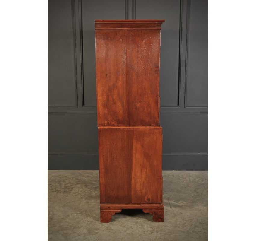 Early 18th Century Walnut Tallboy Chest On Chest