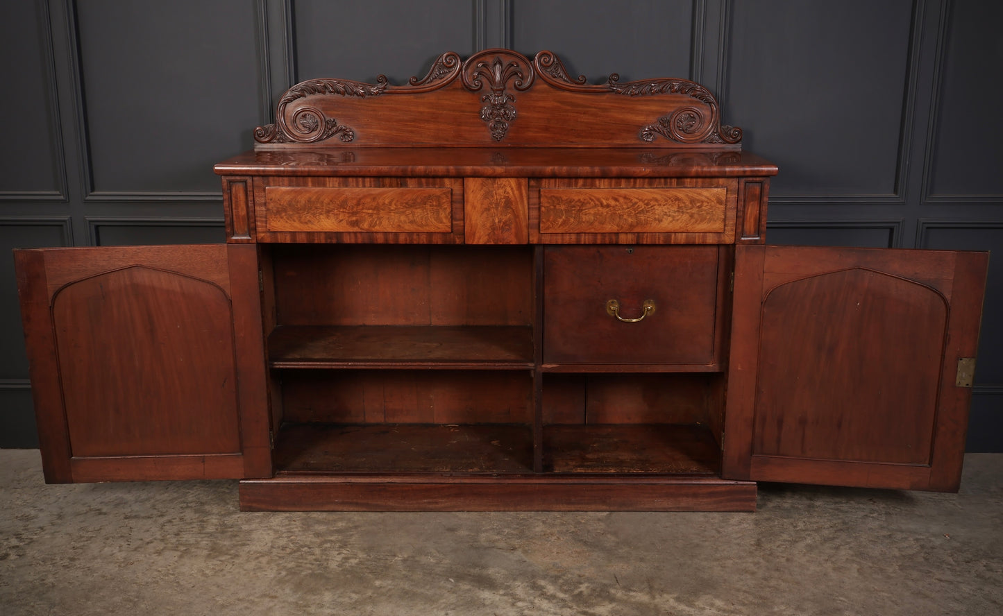 Early Victorian Mahogany Side Cabinet