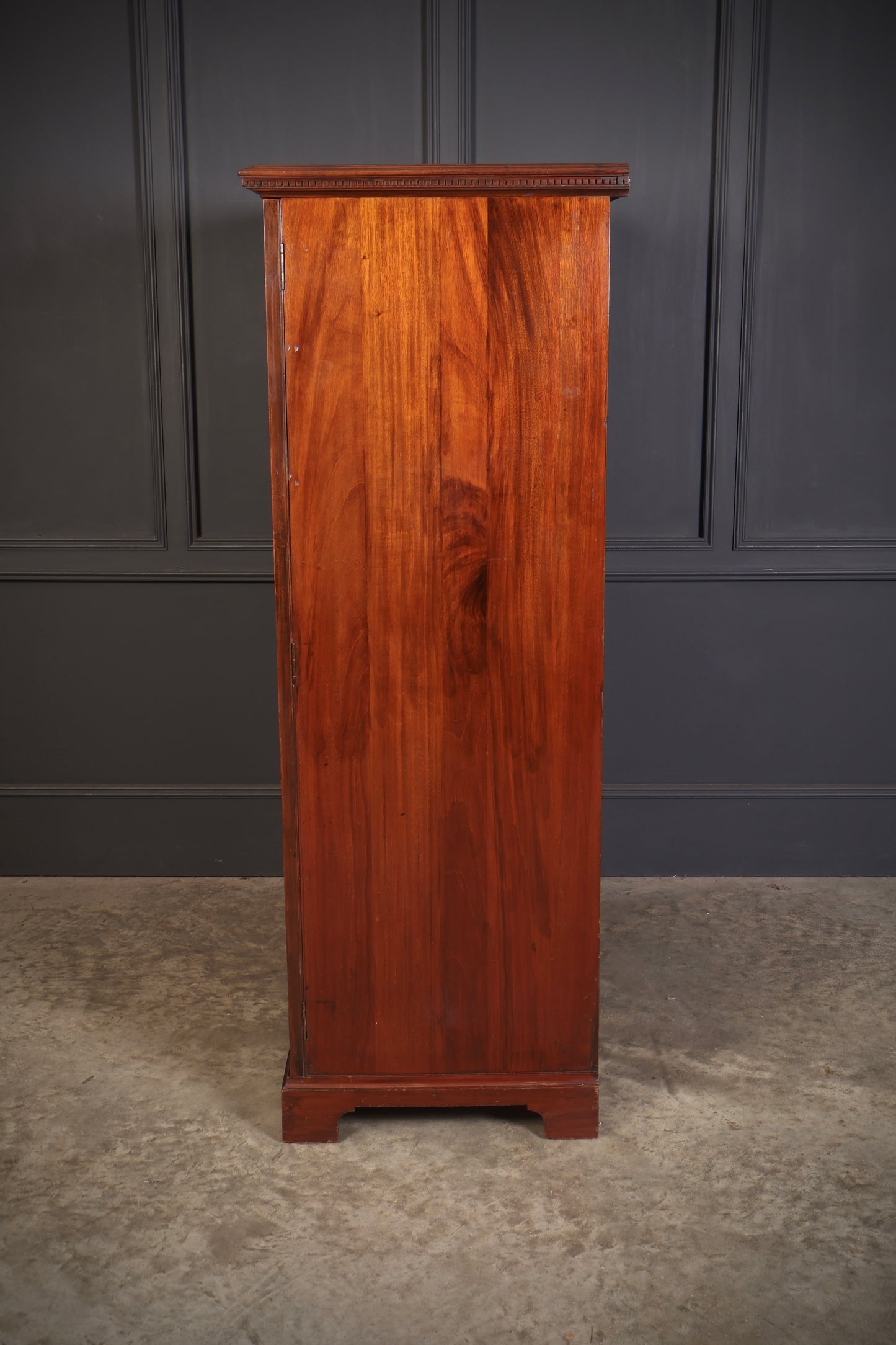 Flame Mahogany Gentlemans Wardrobe By Maple & Co.