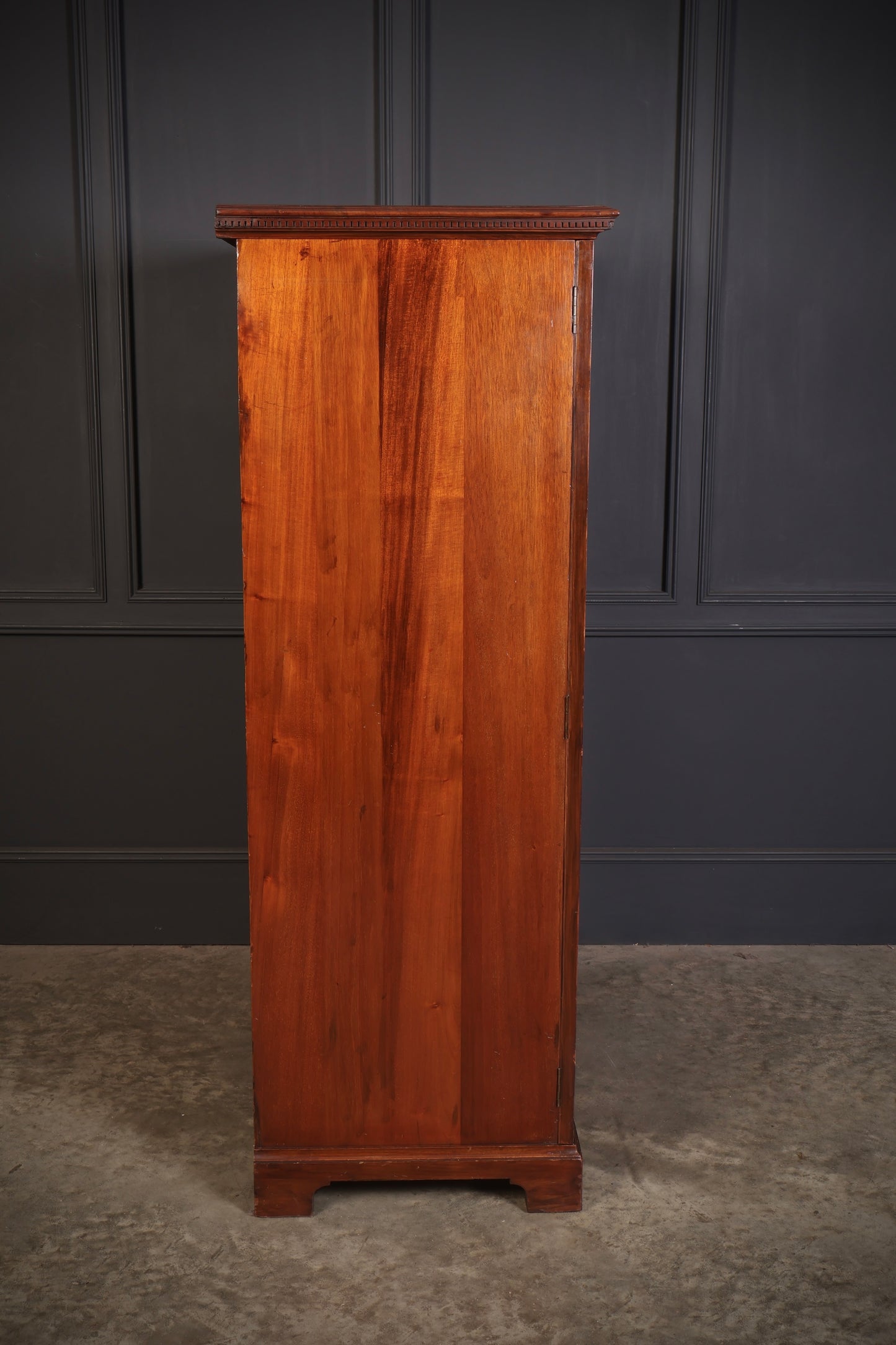 Flame Mahogany Gentlemans Wardrobe By Maple & Co.