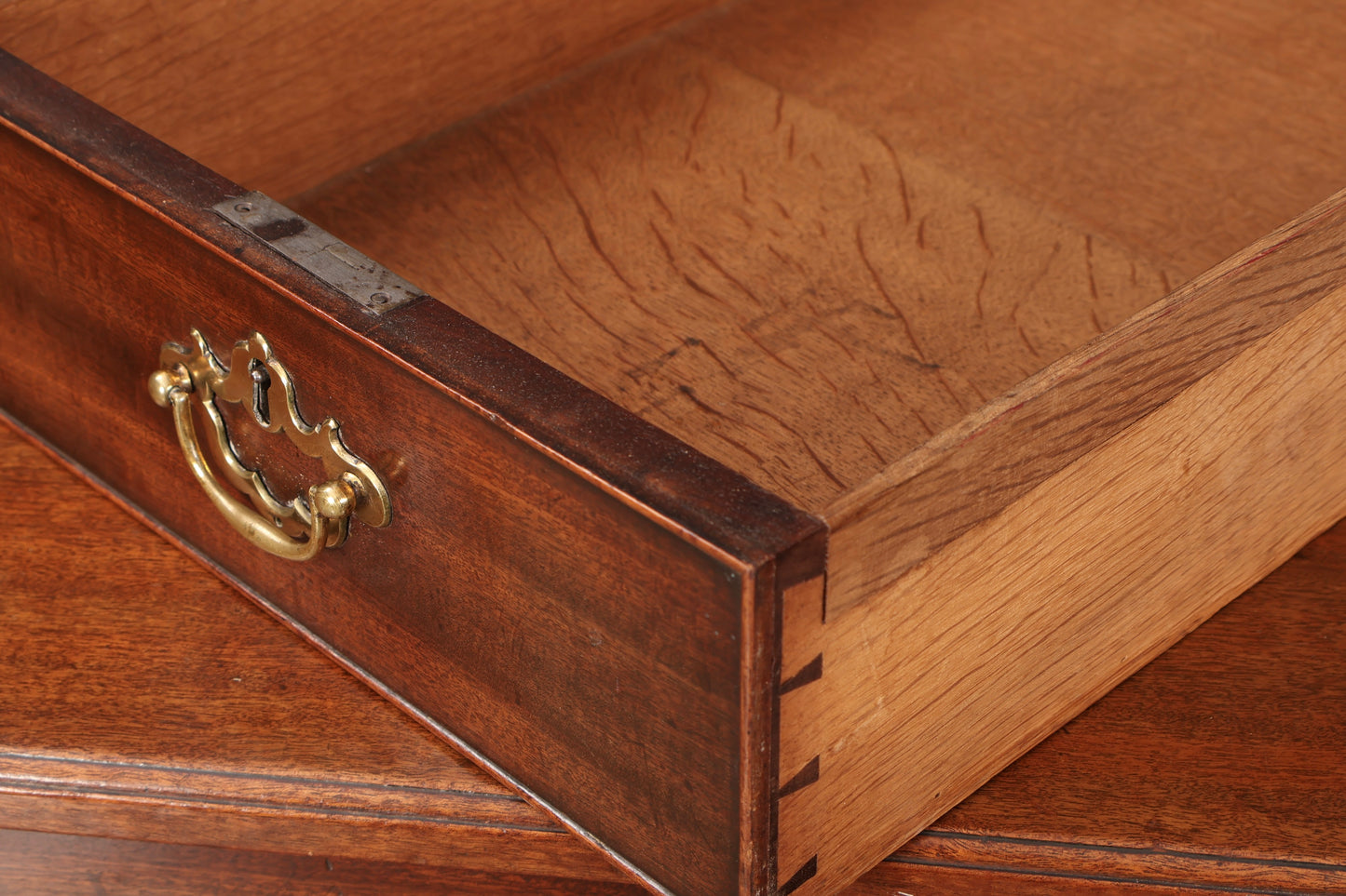 George III Cuban Mahogany Kneehole Desk