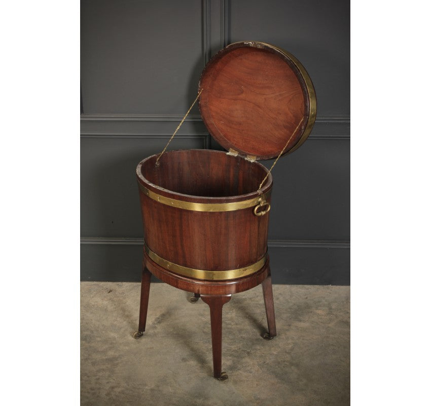 Georgian Mahogany Oval Champagne Bucket