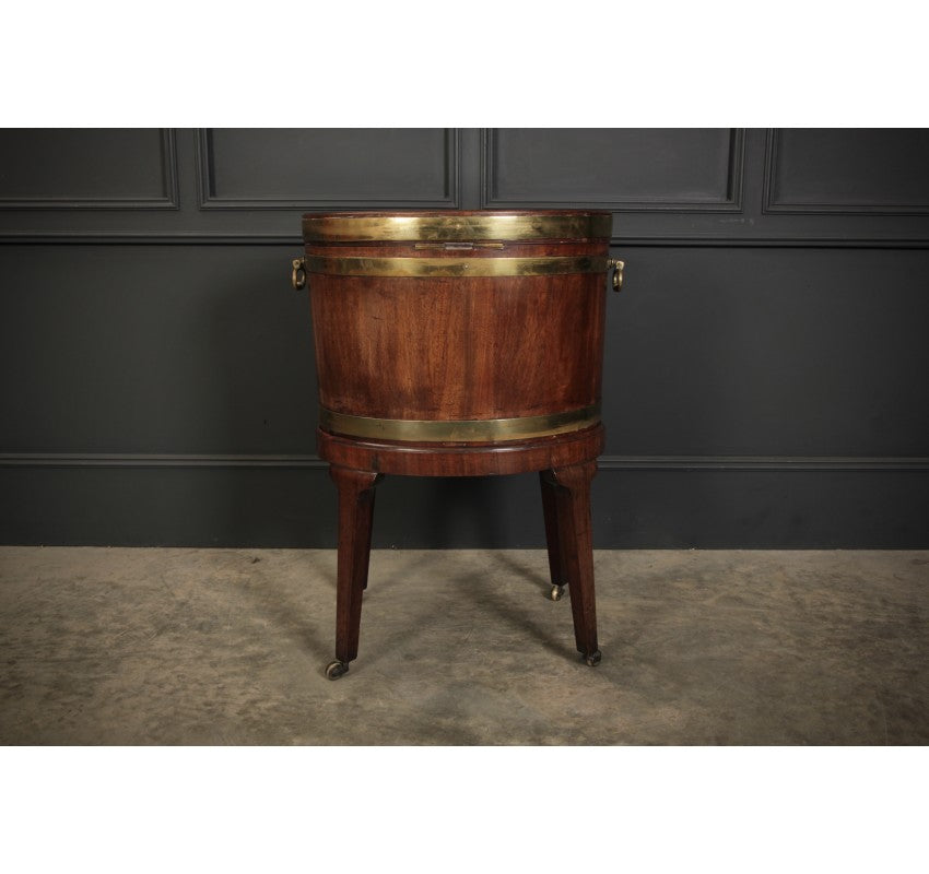 Georgian Mahogany Oval Champagne Bucket