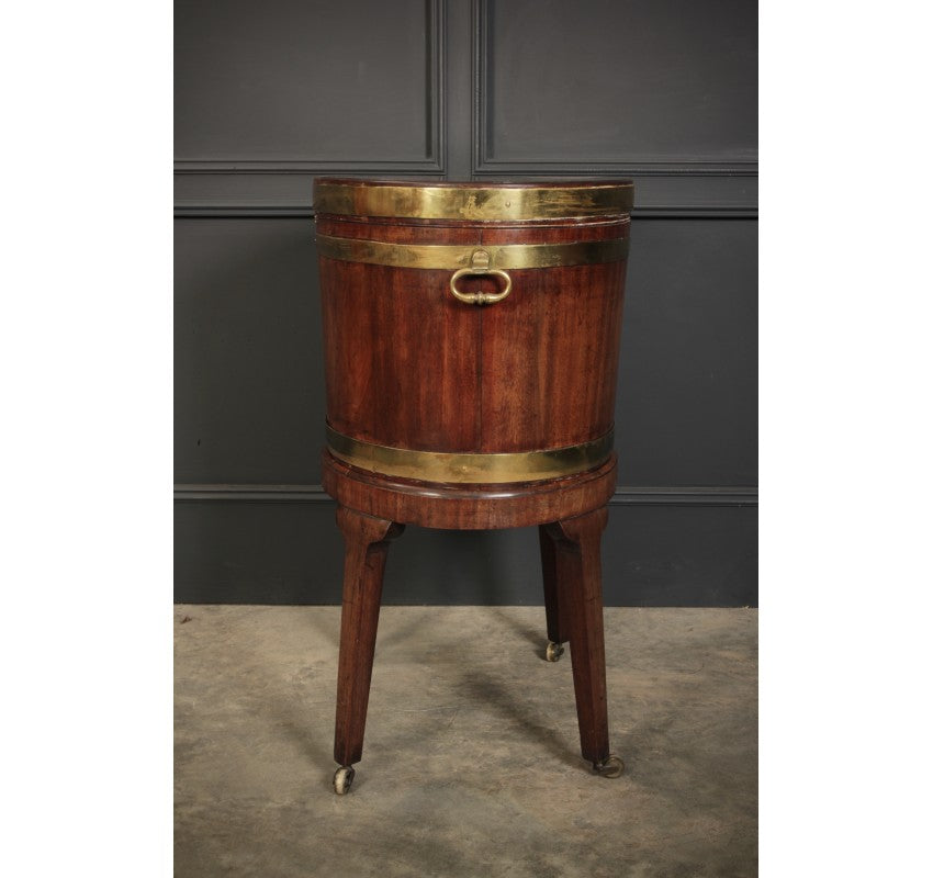 Georgian Mahogany Oval Champagne Bucket