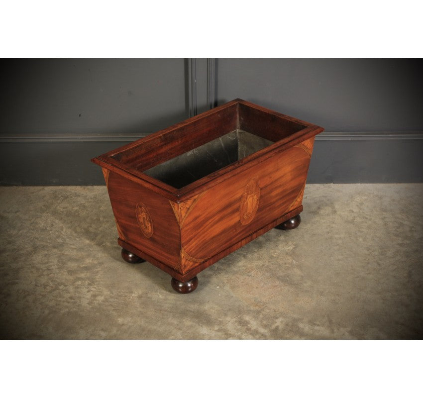 Georgian Mahogany Wine Cooler