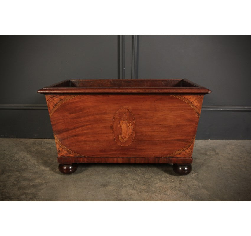 Georgian Mahogany Wine Cooler