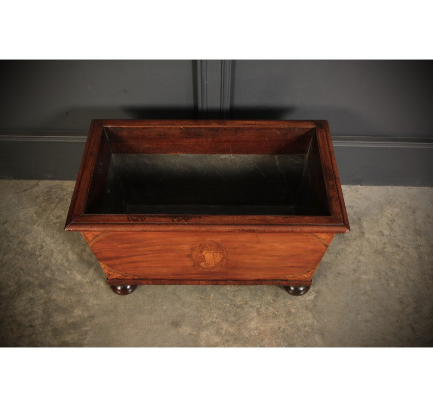 Georgian Mahogany Wine Cooler