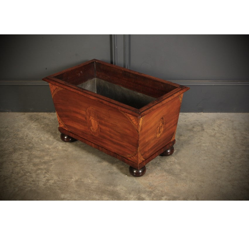 Georgian Mahogany Wine Cooler