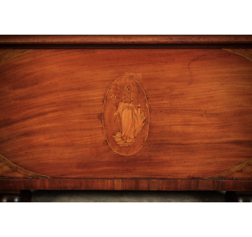 Georgian Mahogany Wine Cooler