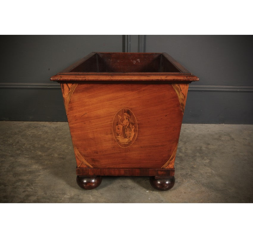 Georgian Mahogany Wine Cooler