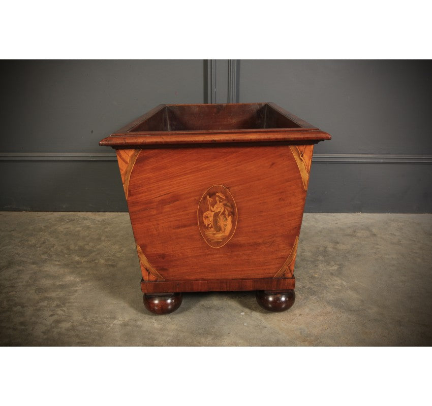 Georgian Mahogany Wine Cooler