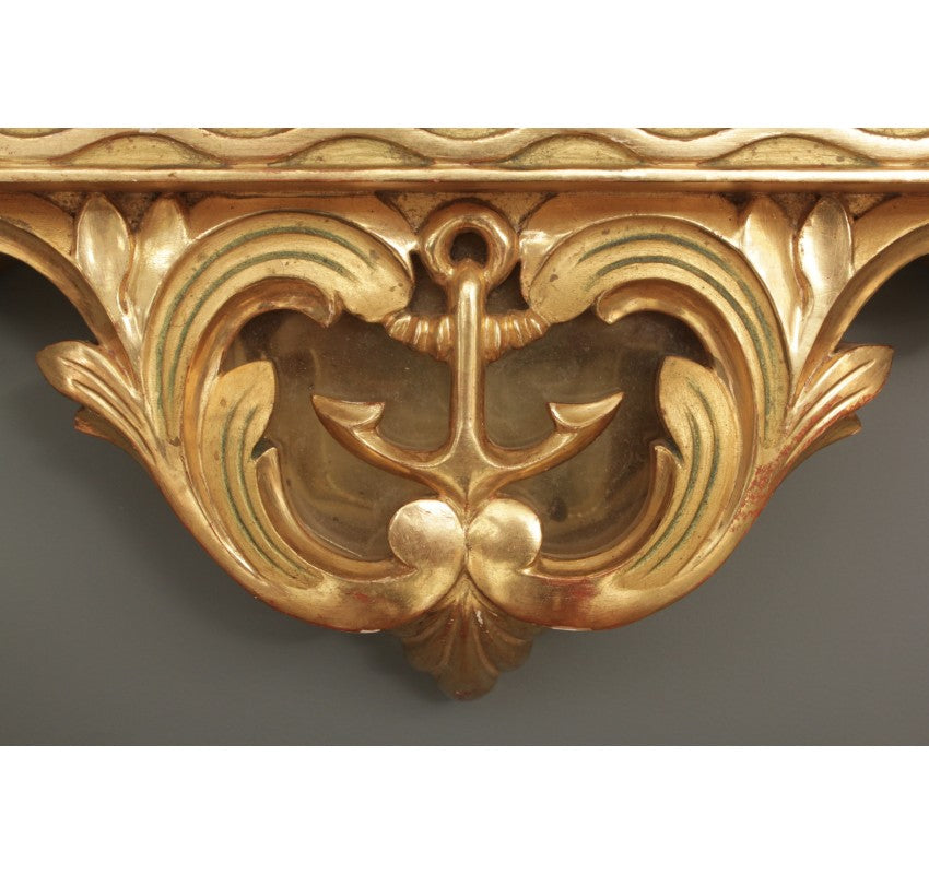 Gilt Cartel Wall Clock