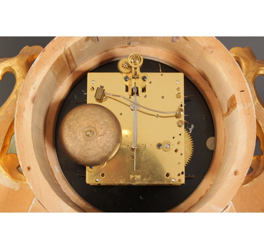 Gilt Cartel Wall Clock