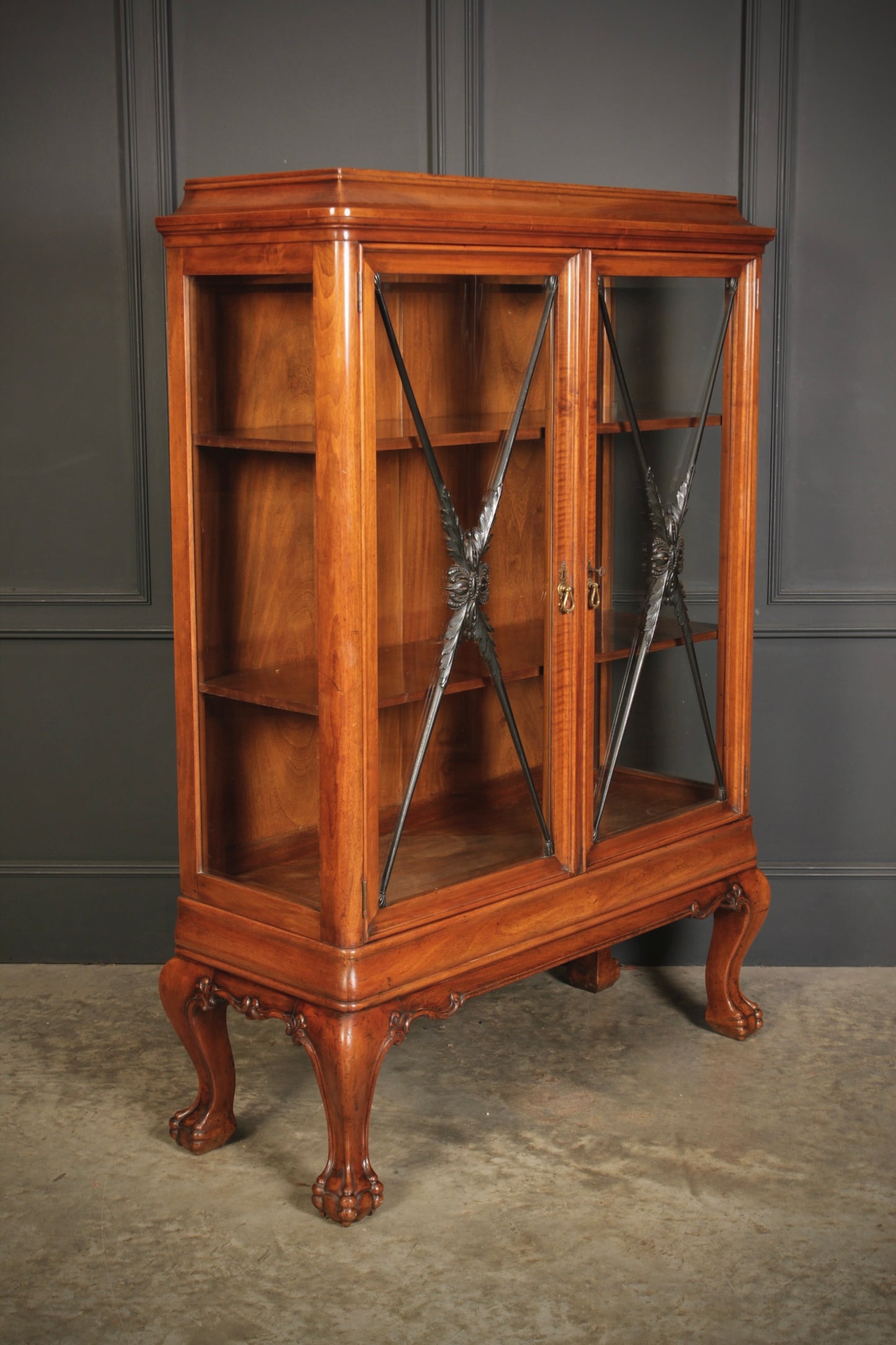 Hardwood Display Cabinet