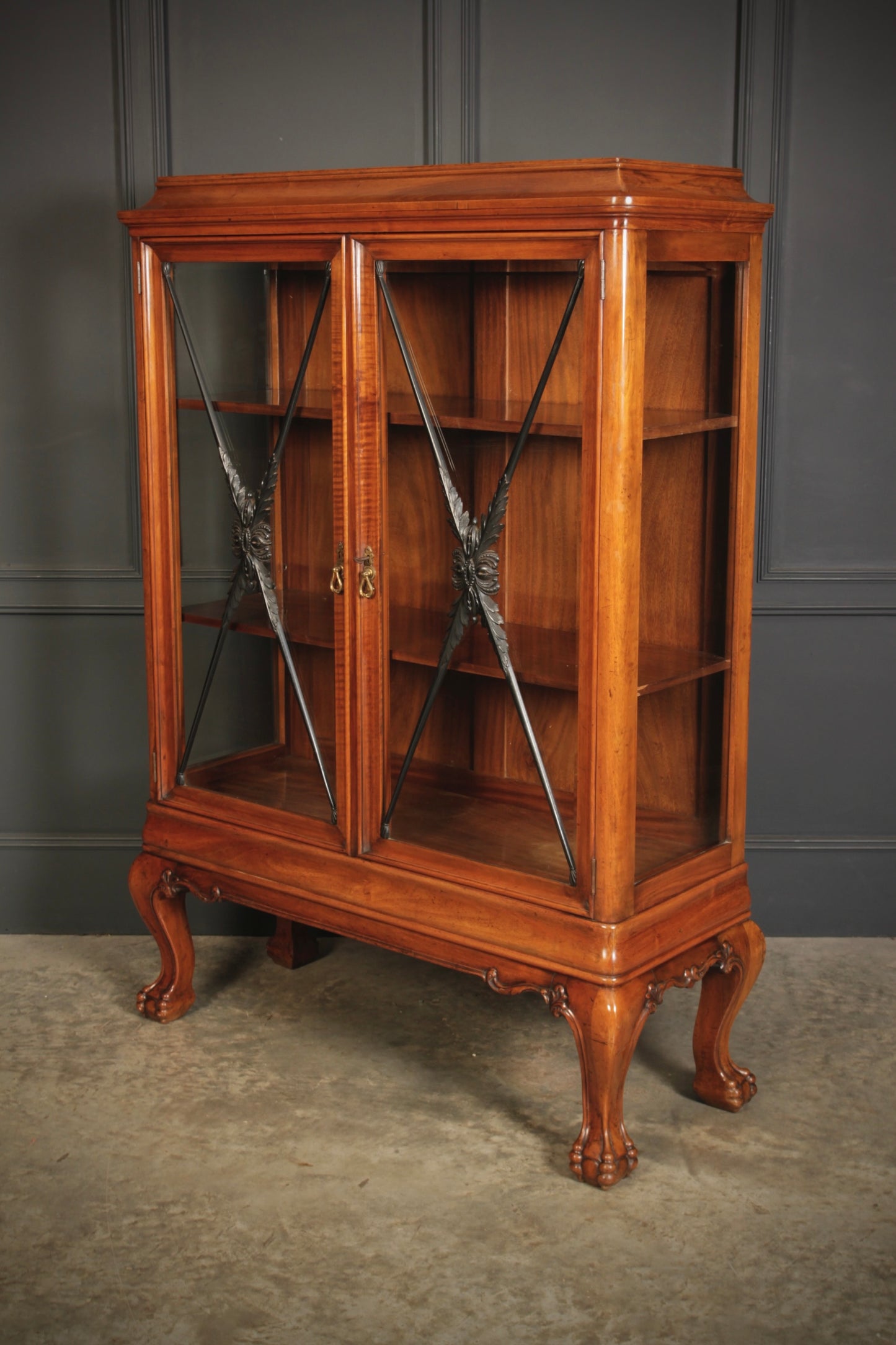 Hardwood Display Cabinet