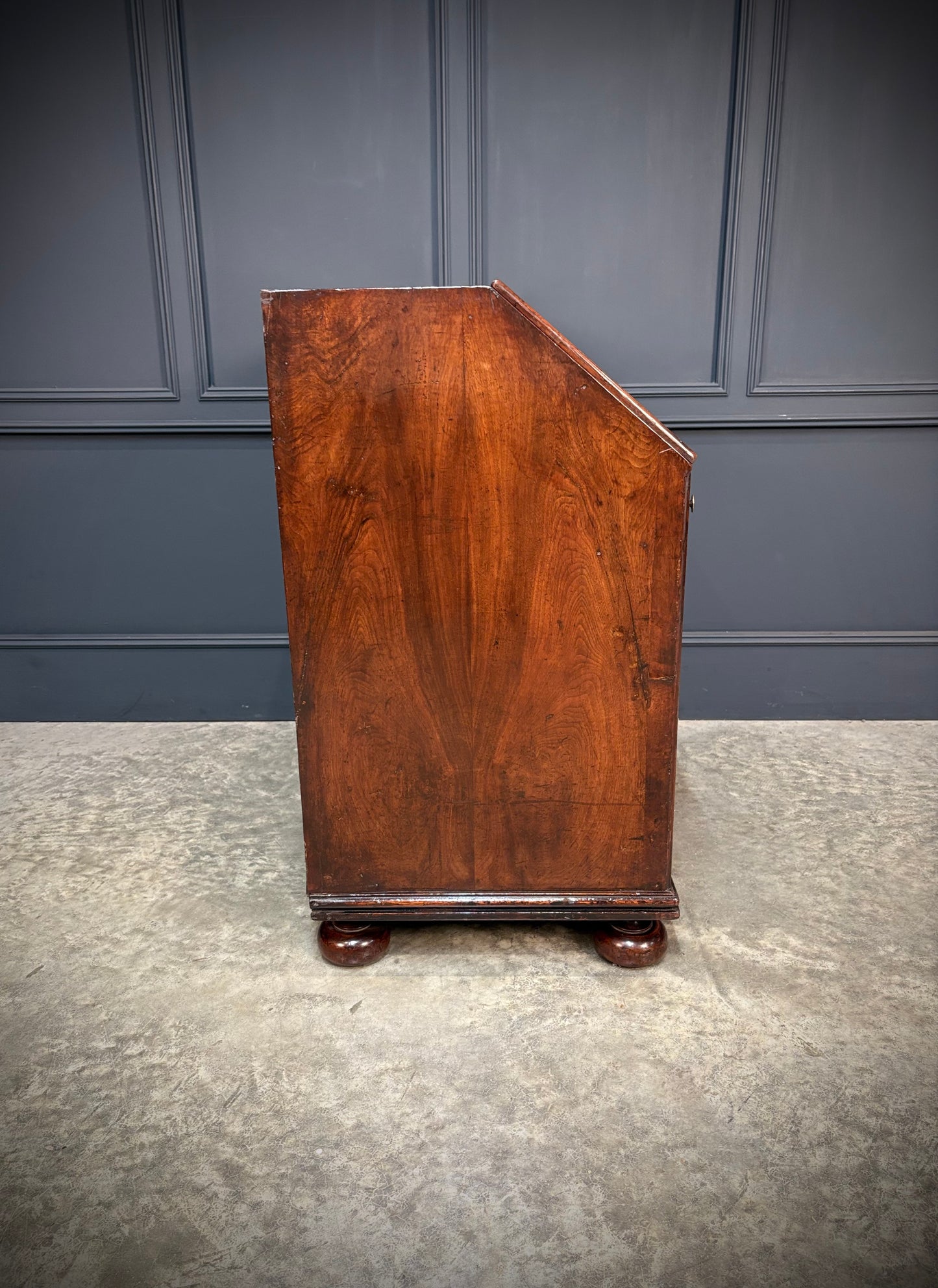 Queen Anne Walnut Bureau