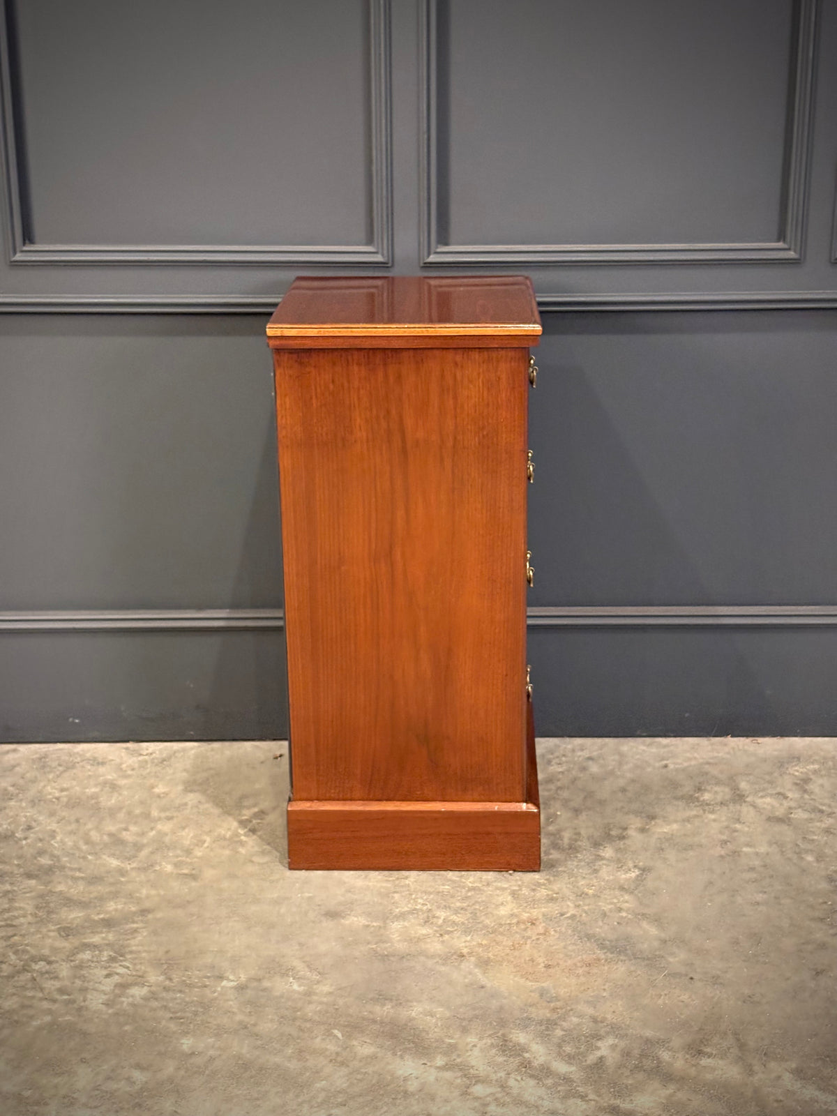 Pair of Victorian Walnut Bedside Chests