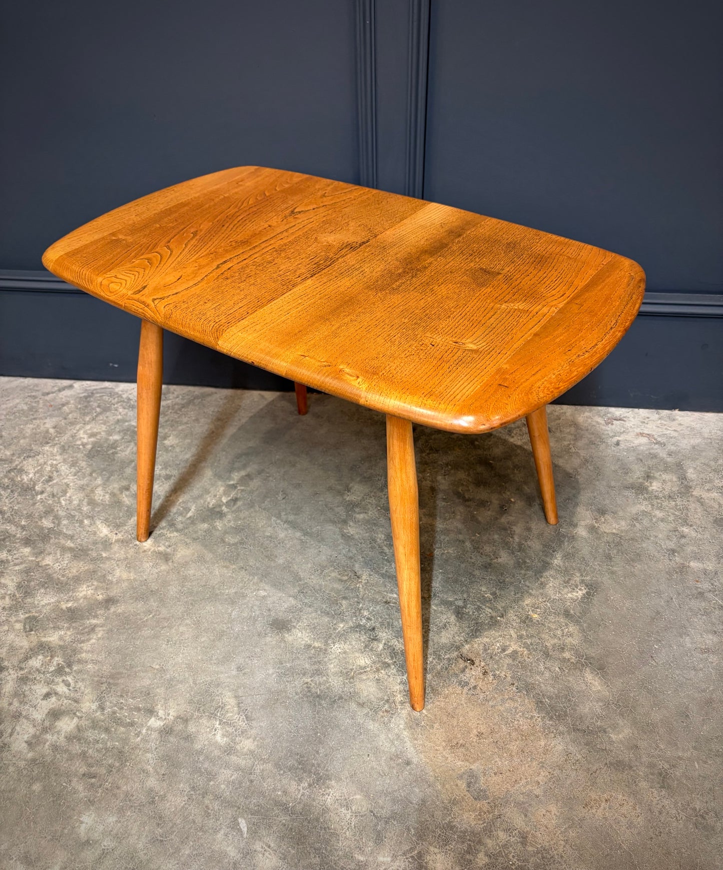 Vintage Ercol Windsor Elm & Beech Side/Coffee Table