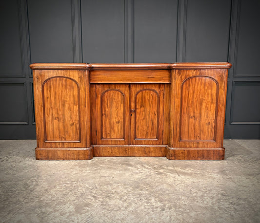 Victorian Flame Mahogany Sideboard