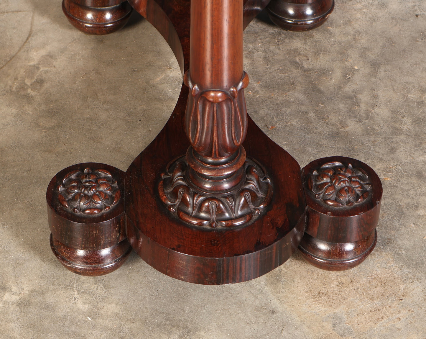 William IV Rosewood Sewing Table