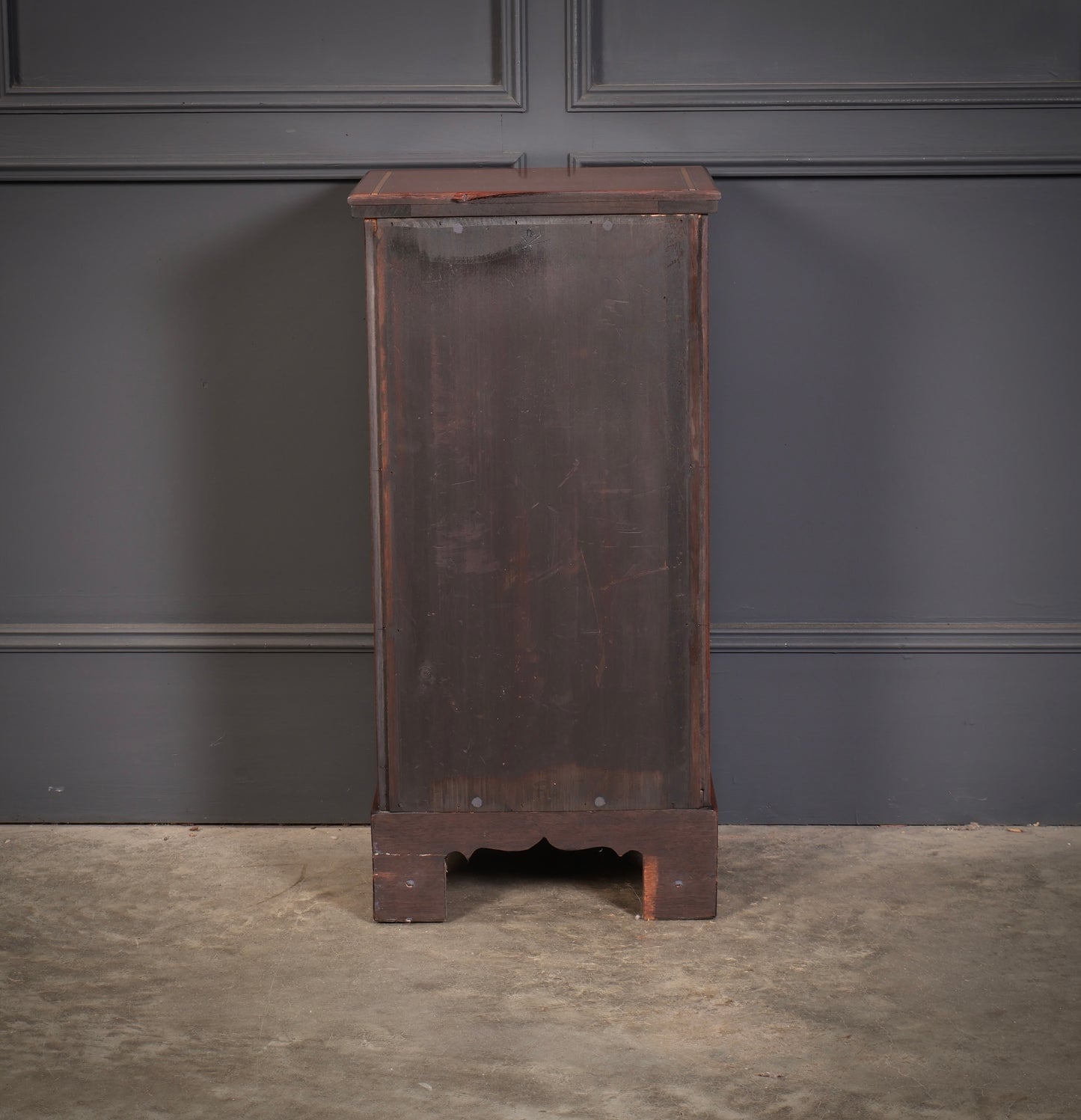 Pair of Inlaid Mahogany Bedside Chests