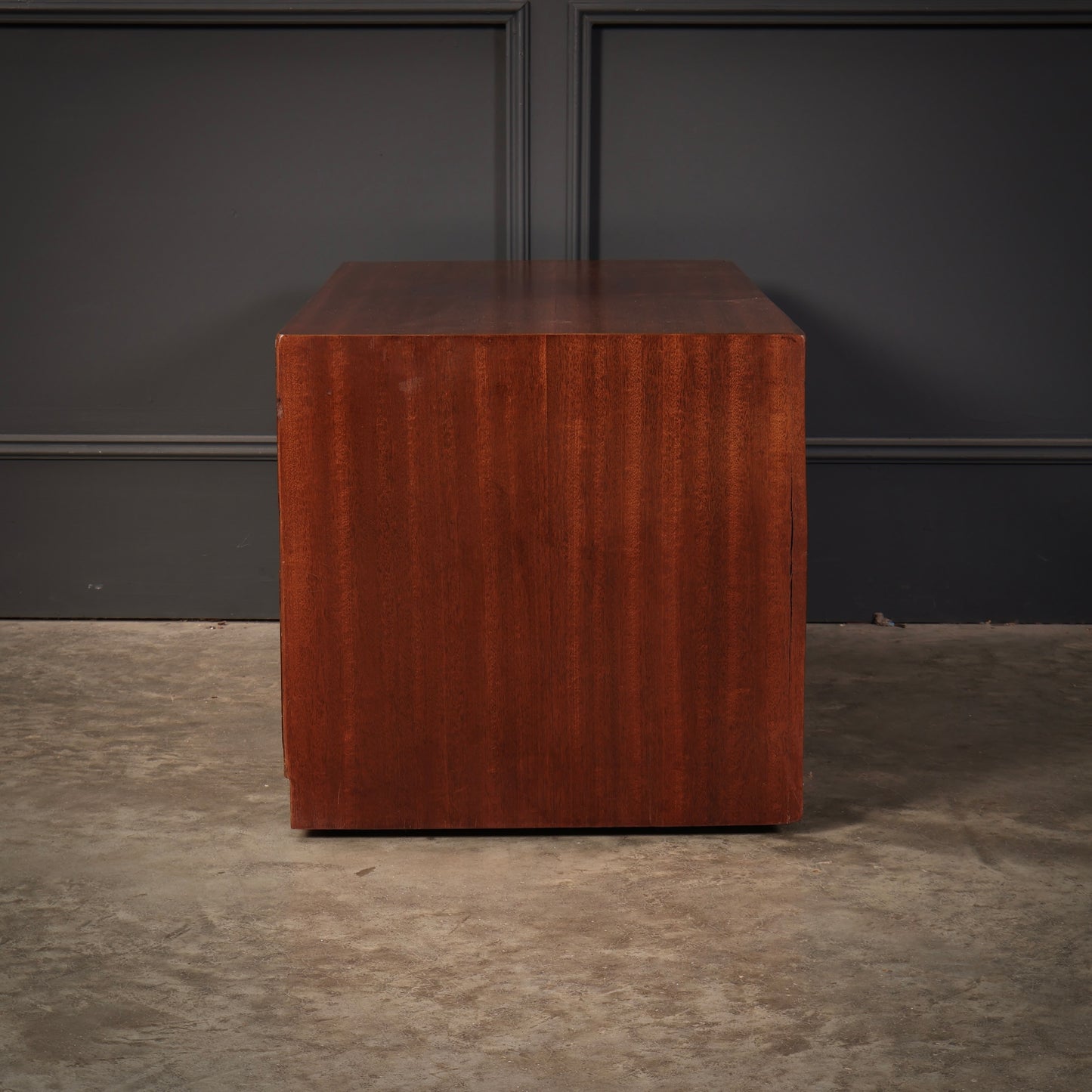 19th Century Mahogany Low Military Chest