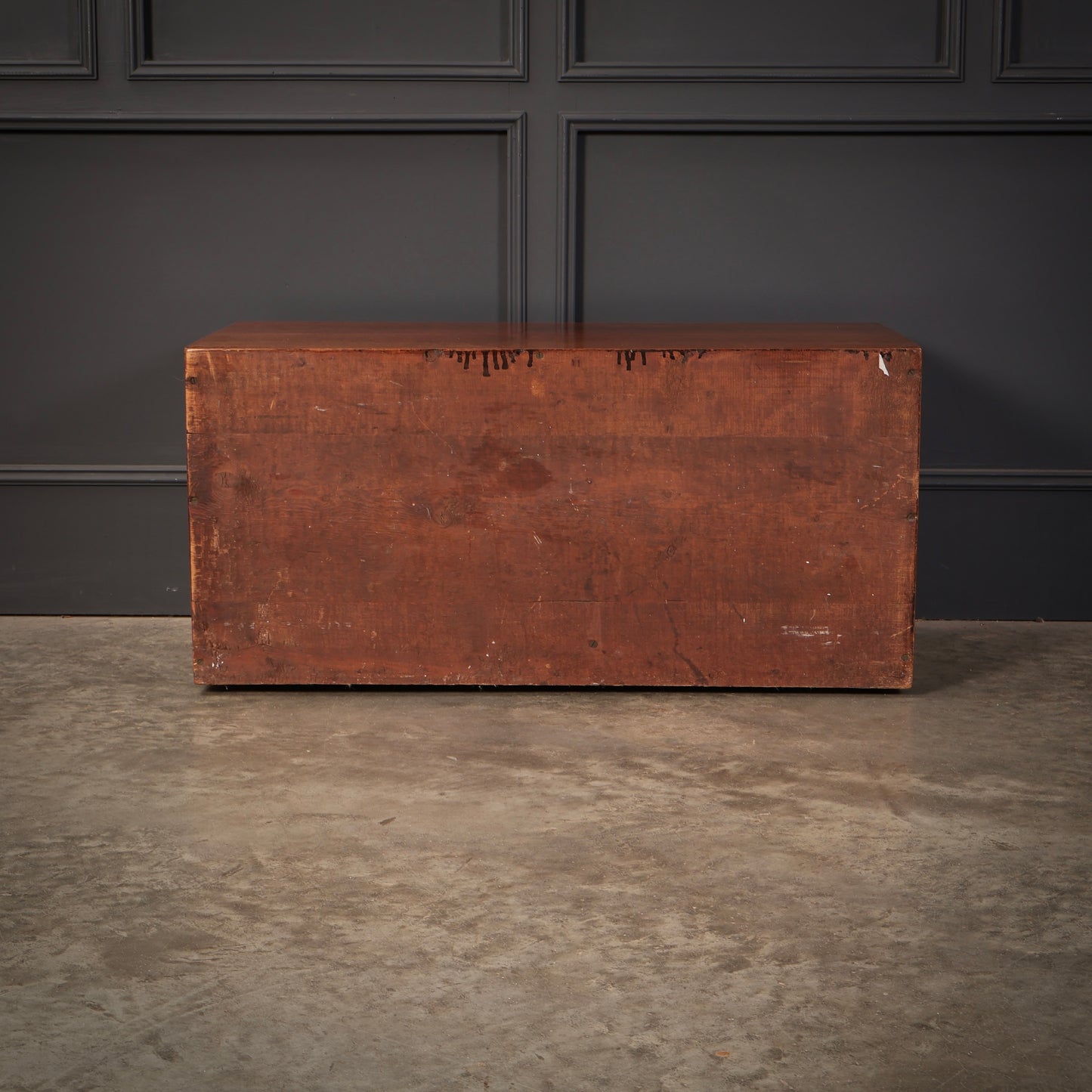 19th Century Mahogany Low Military Chest