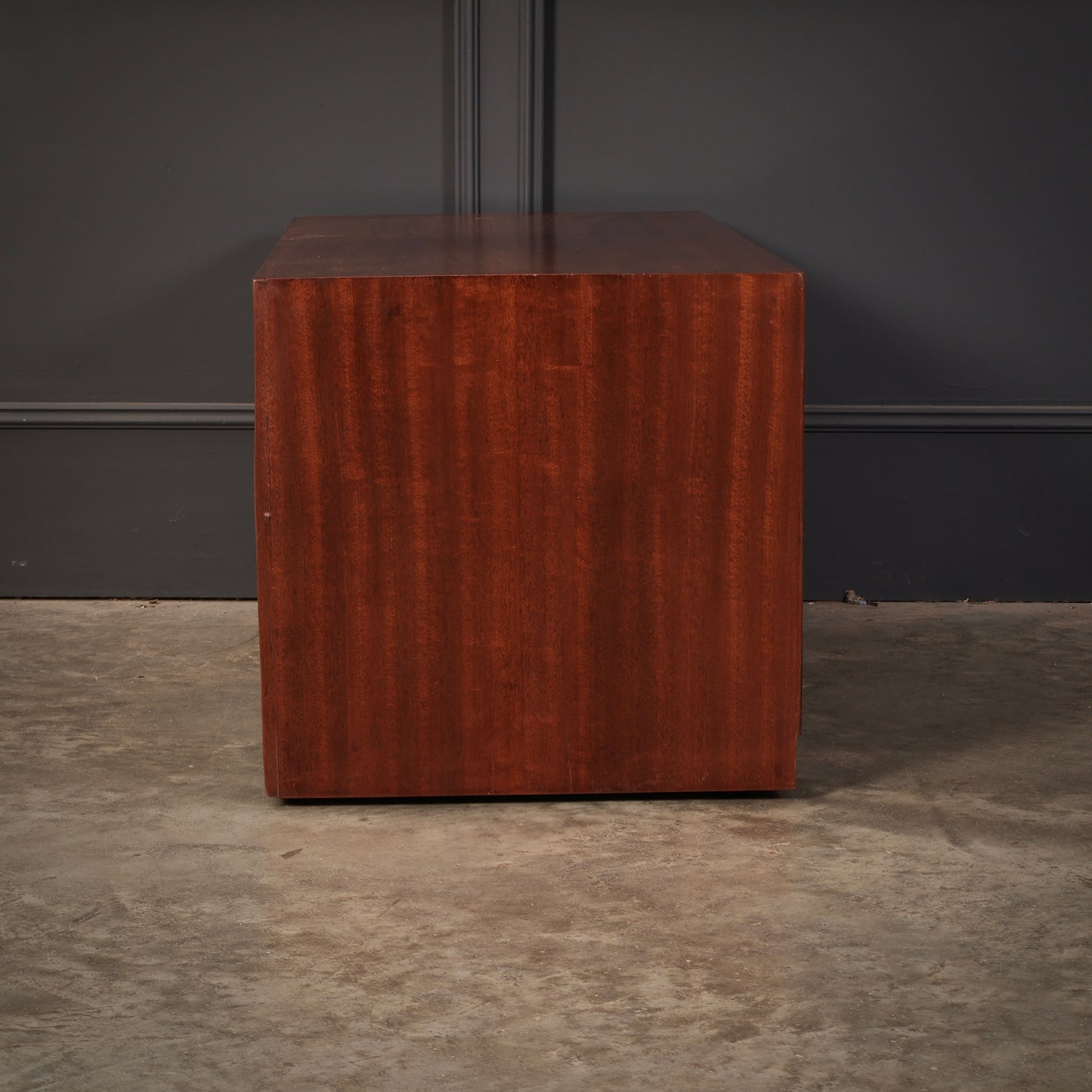 19th Century Mahogany Low Military Chest