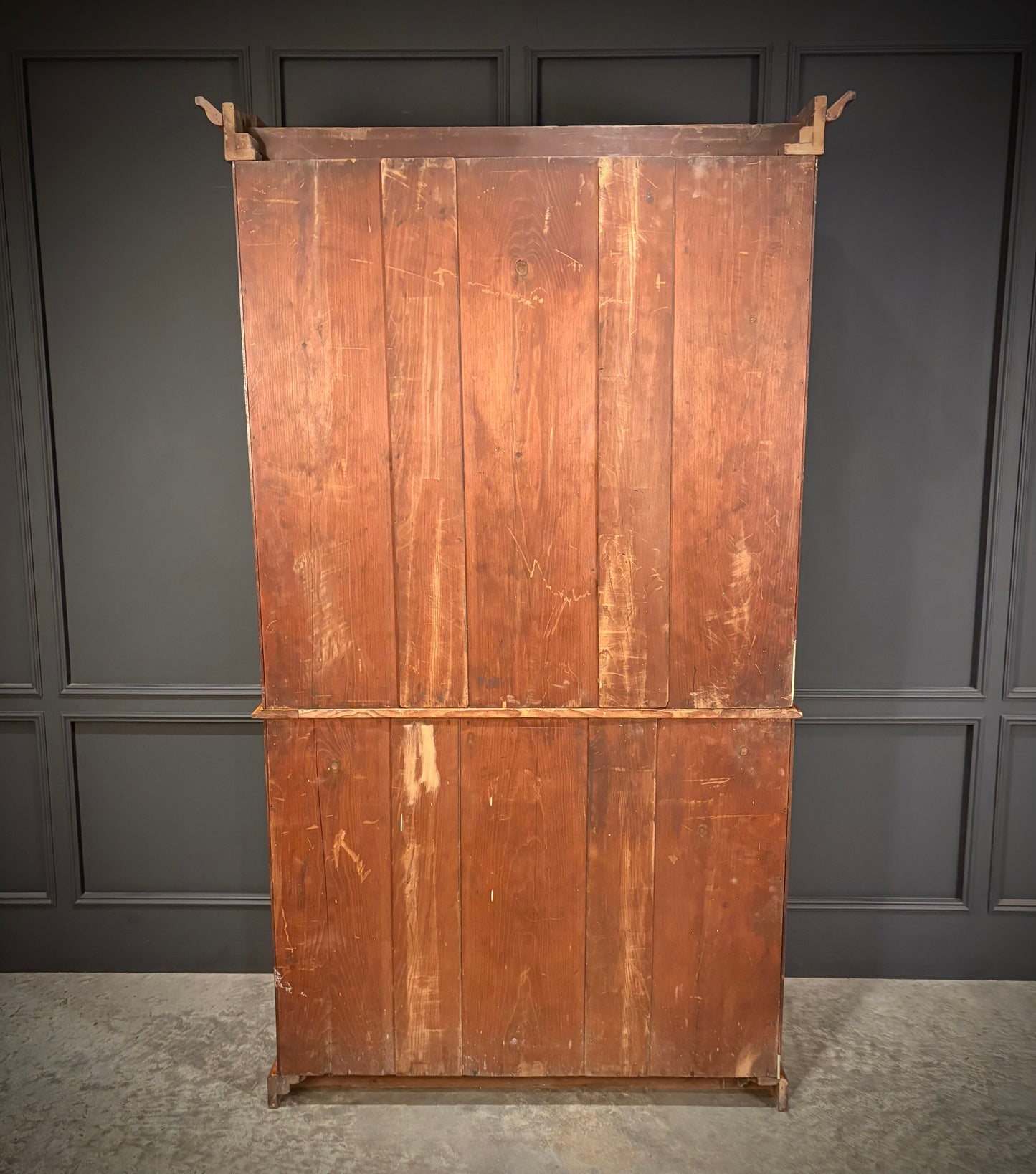 Victorian Walnut Glazed Bookcase