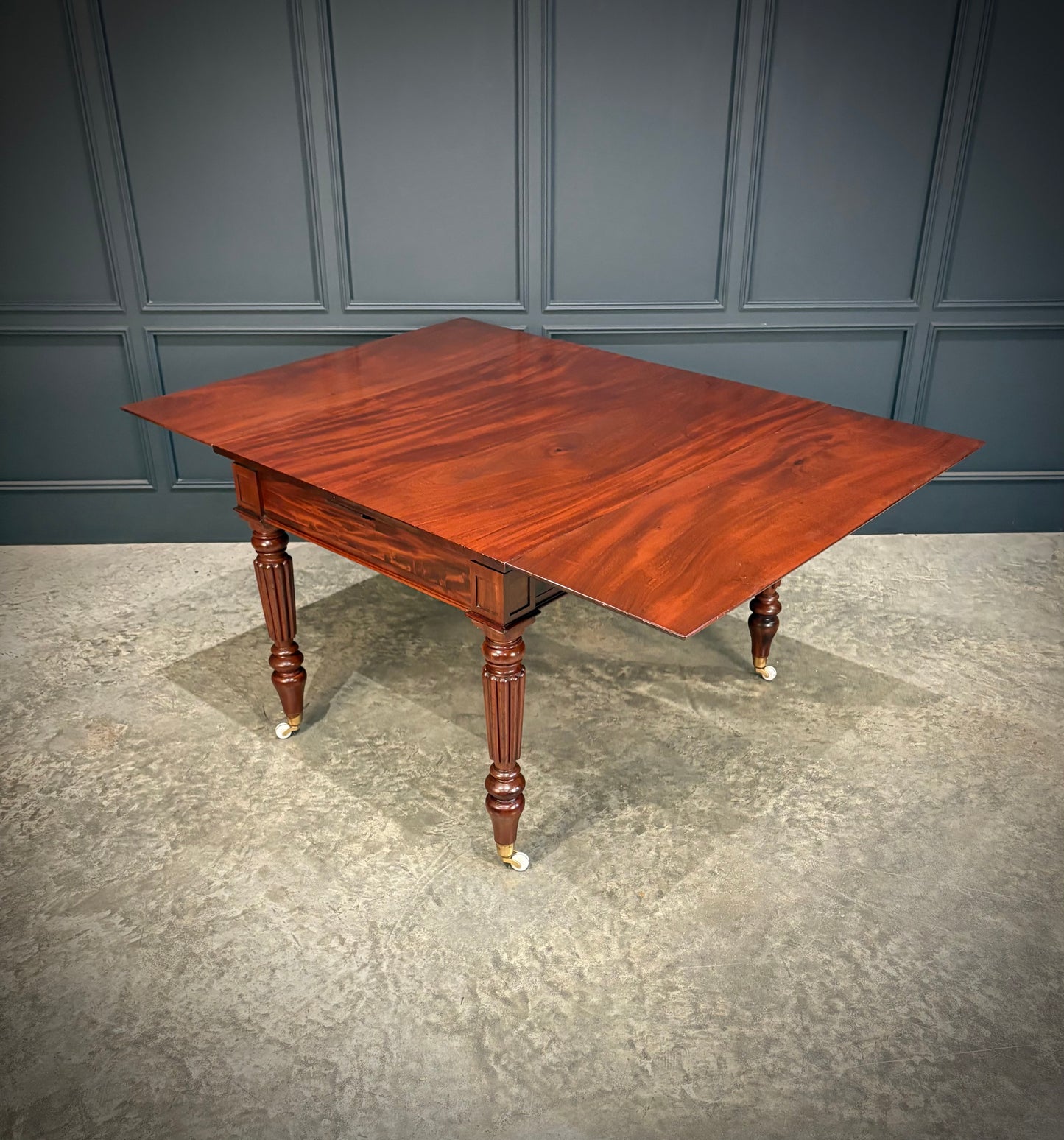 Victorian Mahogany Extending Writing Table