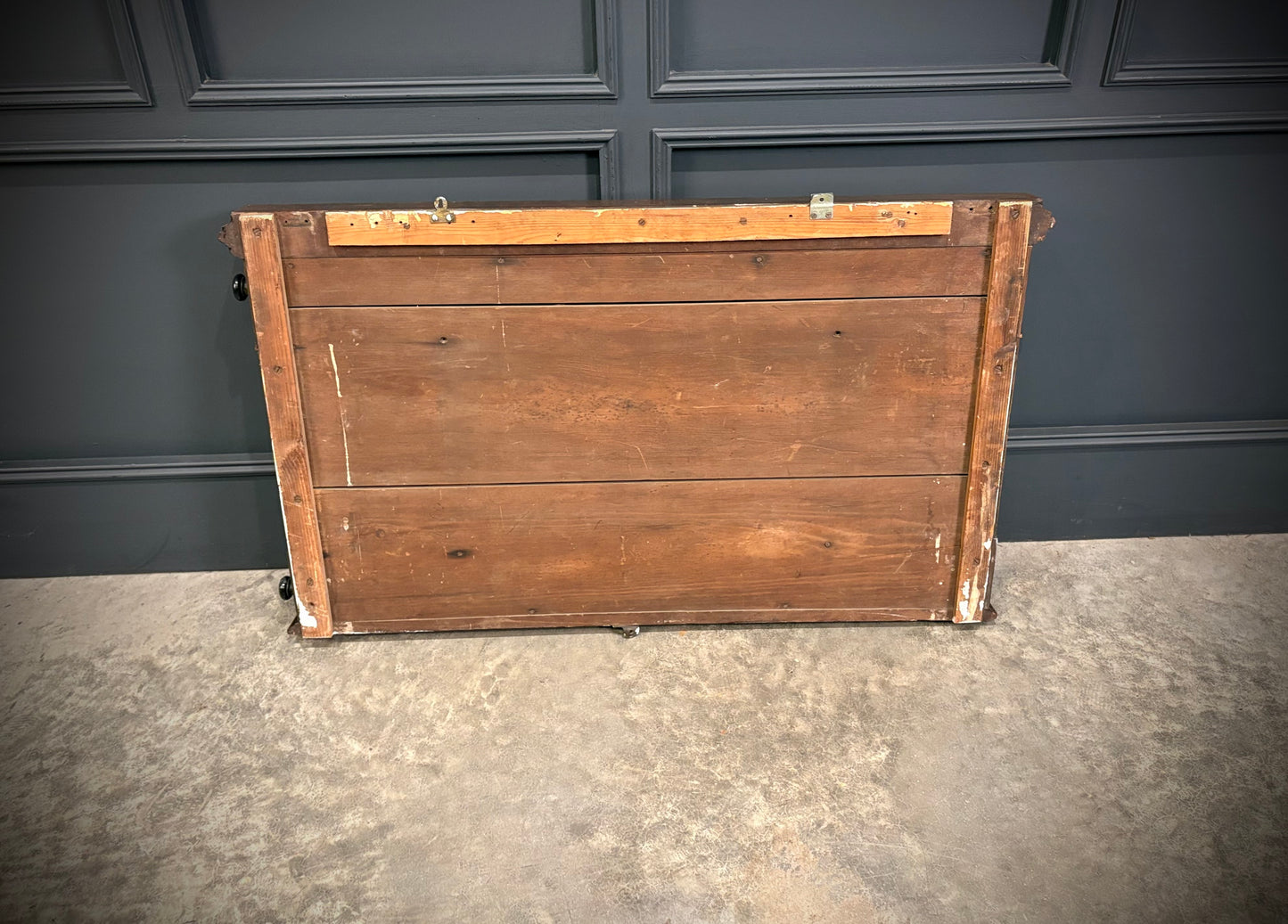 Antique Burroughes & Watts Mahogany Billiards Scoreboard