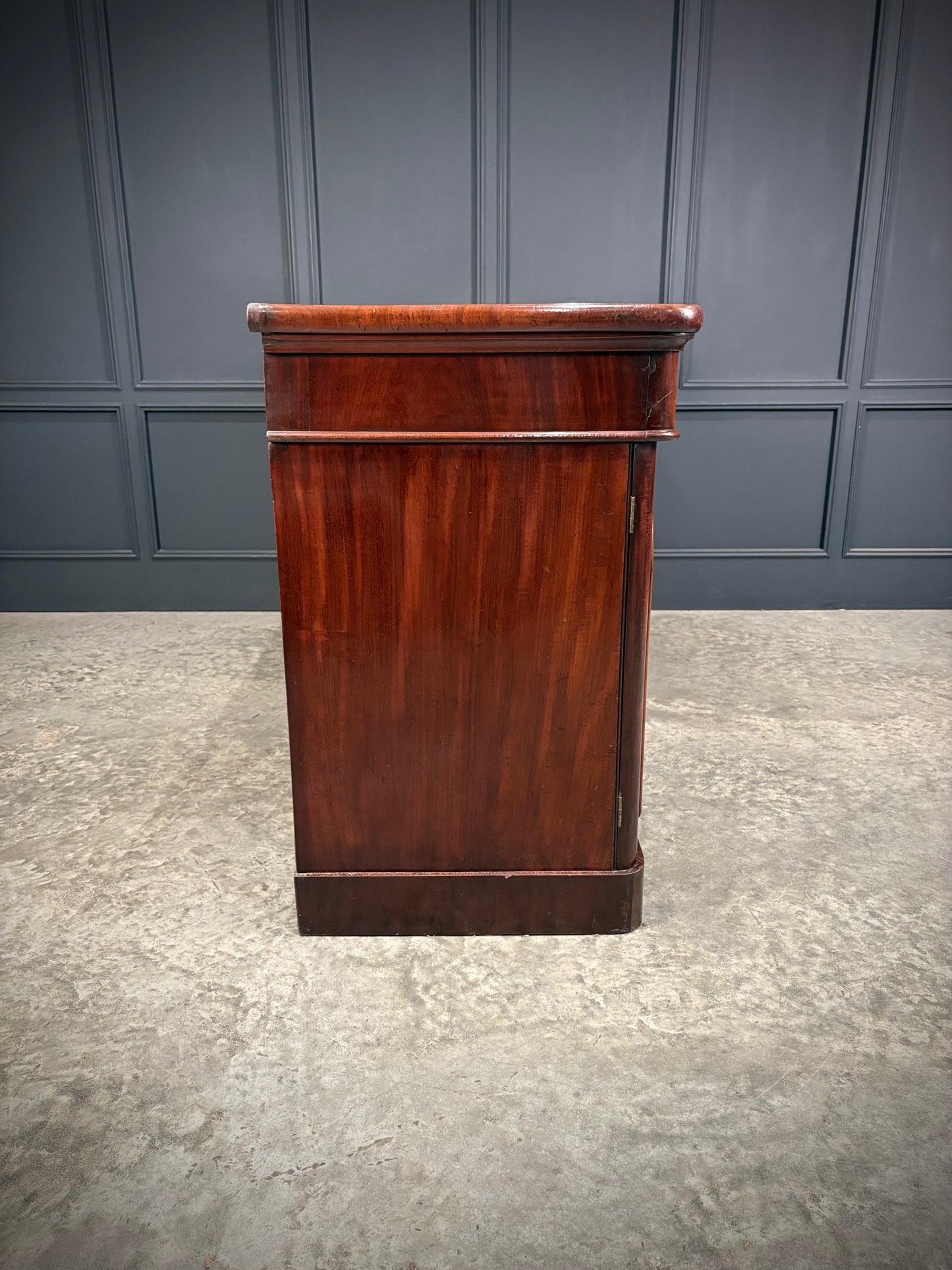 Victorian Mahogany Inverted Breakfront Sideboard