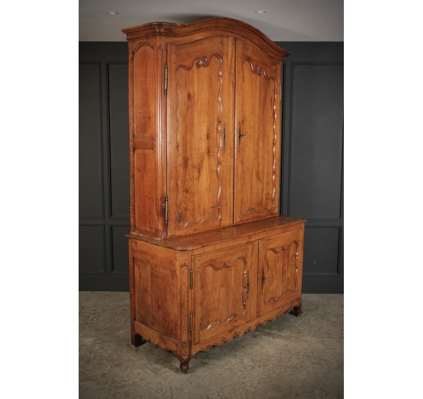 Large 18th Century Cherry Wood Cupboard
