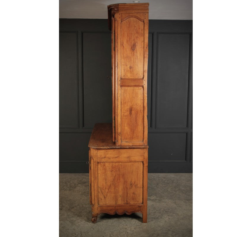 Large 18th Century Cherry Wood Cupboard