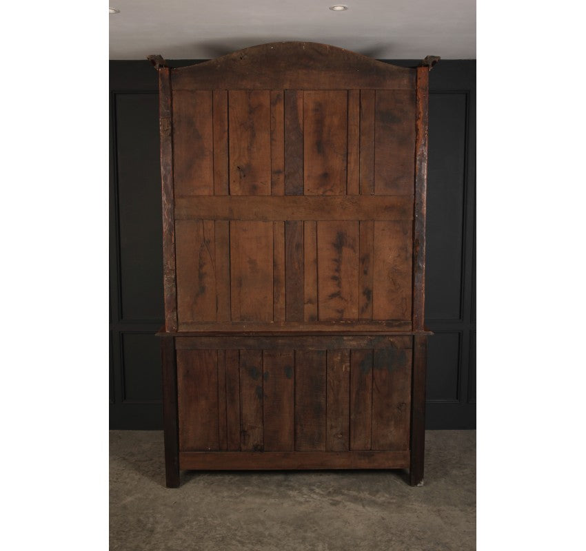 Large 18th Century Cherry Wood Cupboard