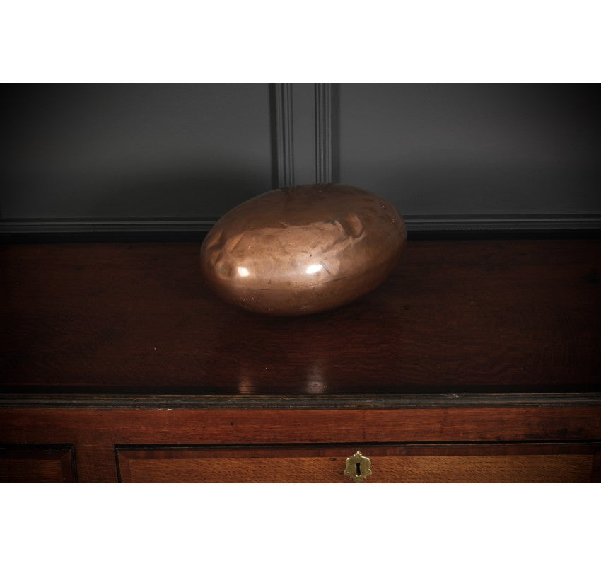 Large Decorative Copper Egg