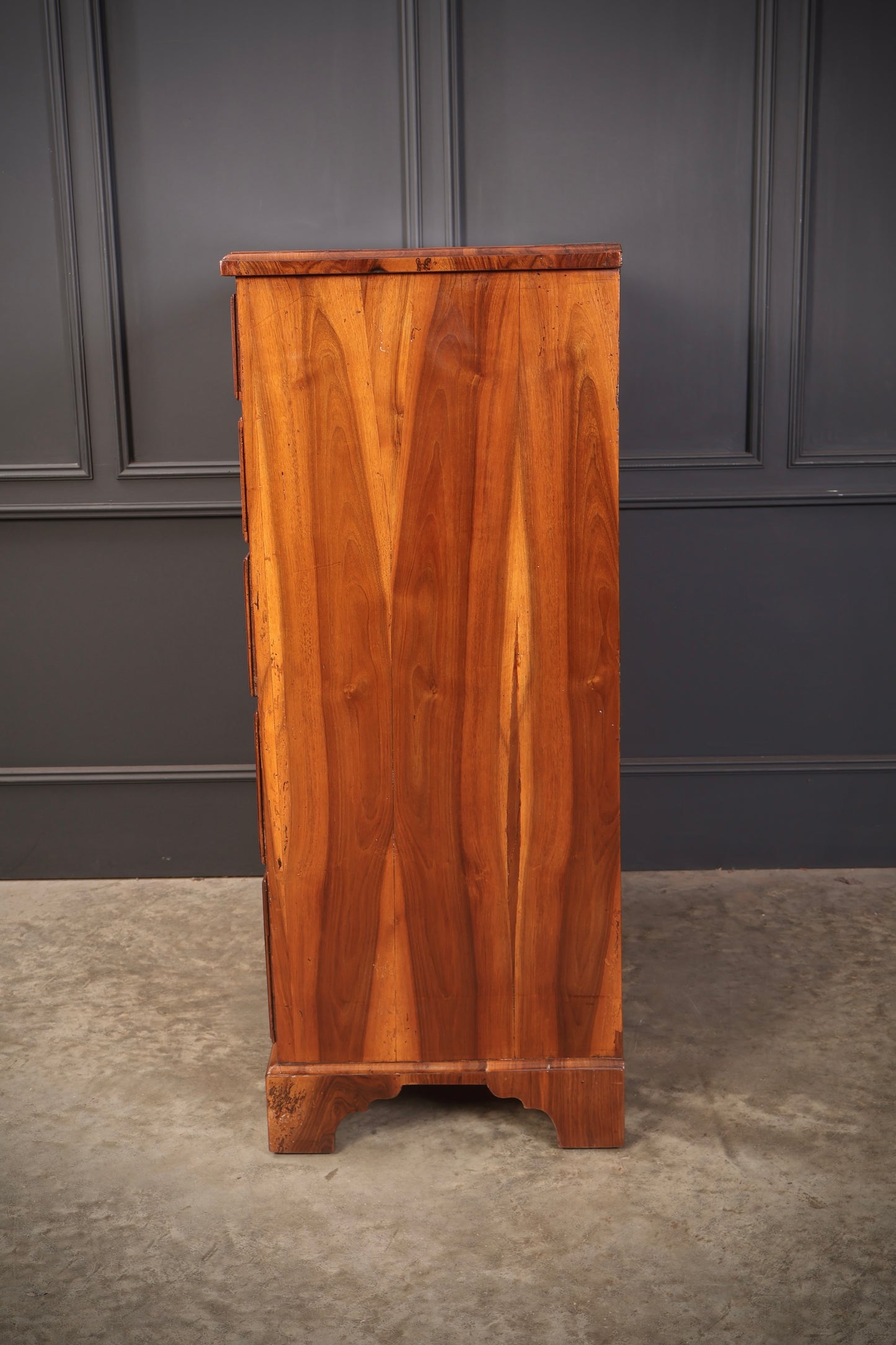 George III Walnut Chest of Drawers