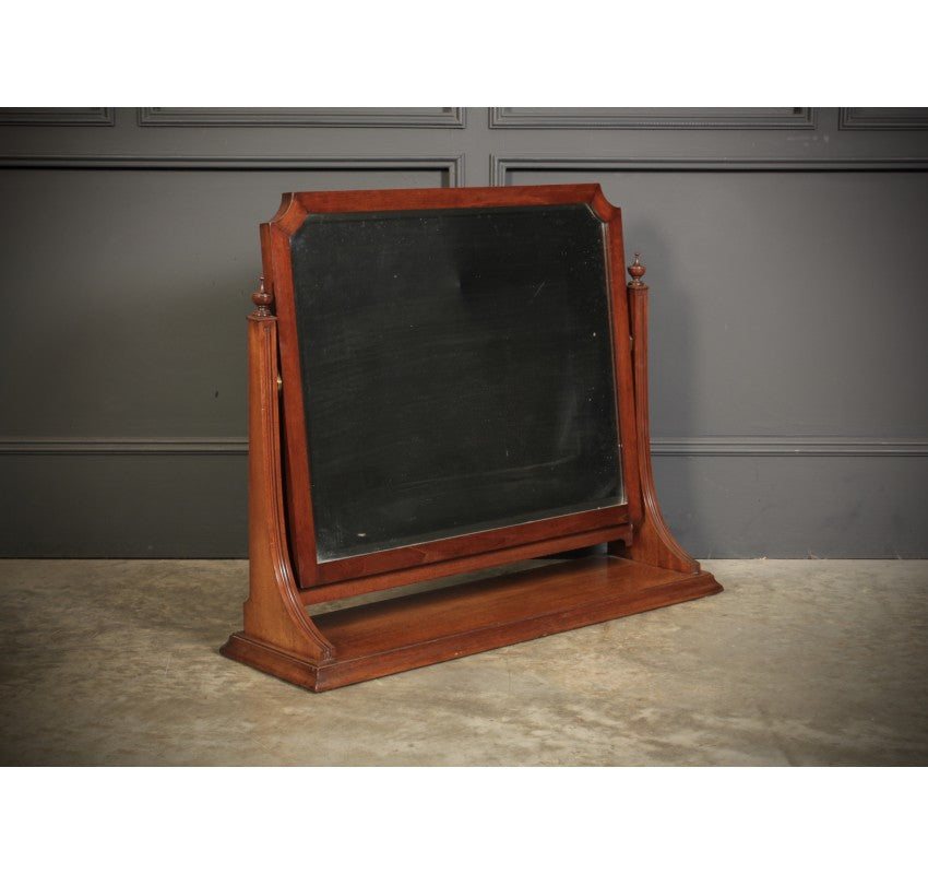 Large Mahogany Dressing Table Mirror