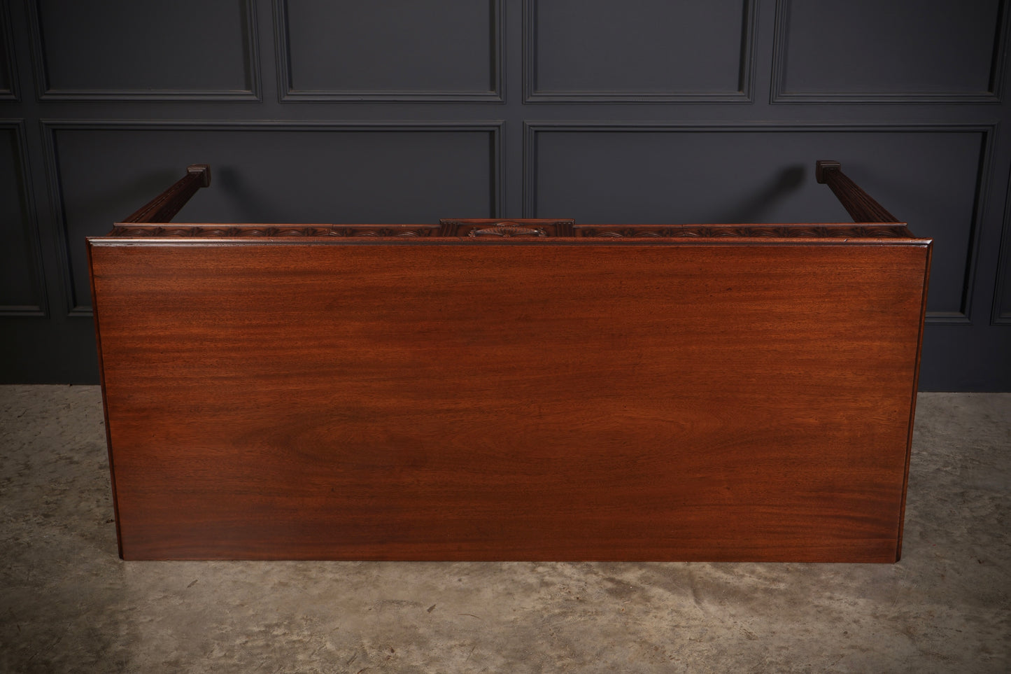 Large Sheraton Style Mahogany Serving Table