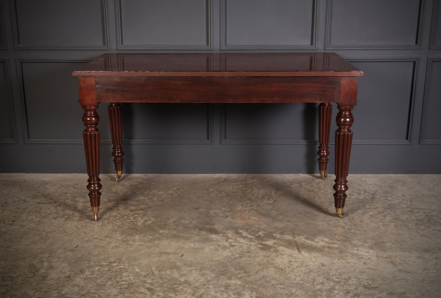 Large Victorian Mahogany Side/Writing Table