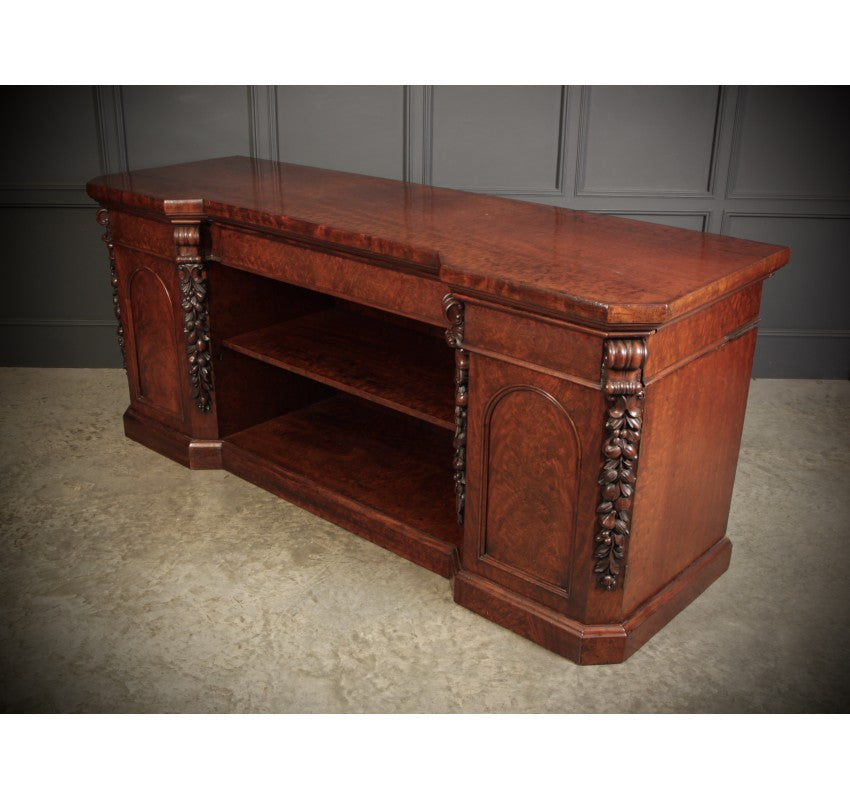 Large Victorian Mahogany Sideboard