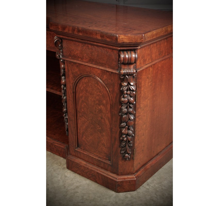 Large Victorian Mahogany Sideboard